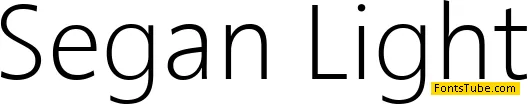 Segan Font