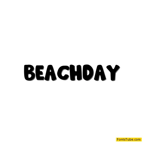 Beachday Font