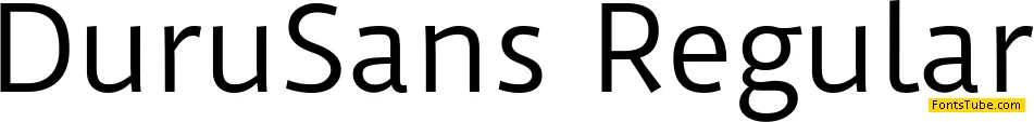 Duru Sans Font