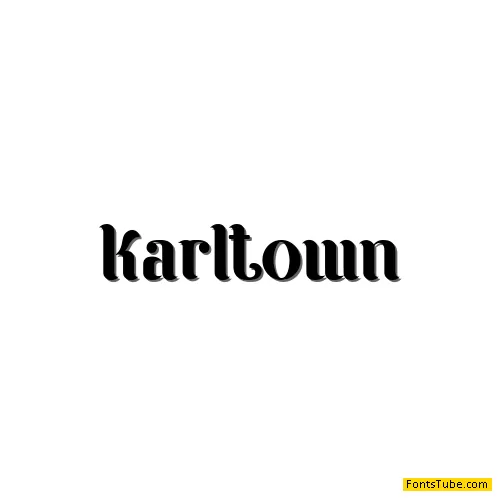 Karltown Font