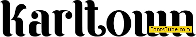 Karltown Font