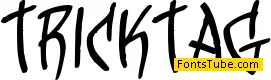 Trick Tag Font