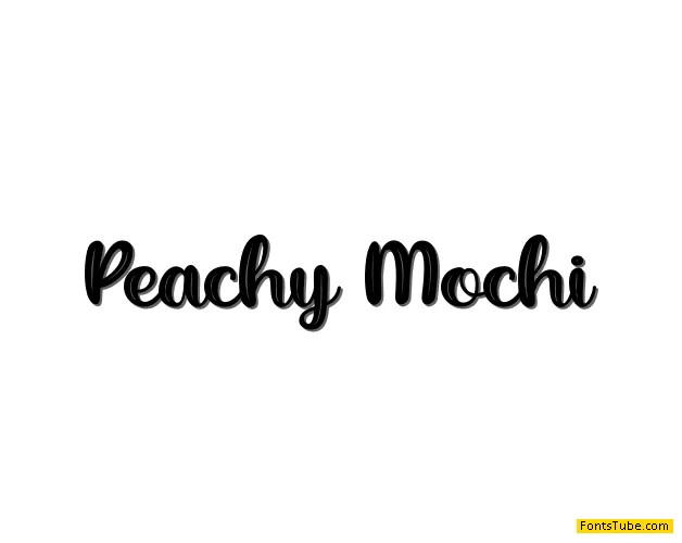 Peachy Mochi