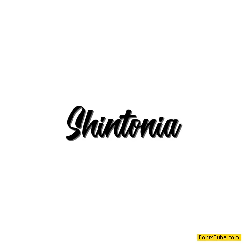 Shintonia Font