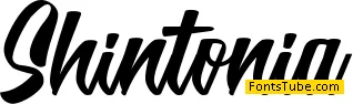 Shintonia Font
