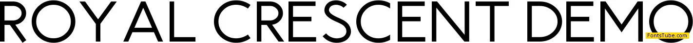 Royal Crescent Font