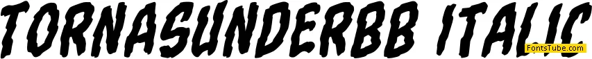 Torn Asunder BB Font Family