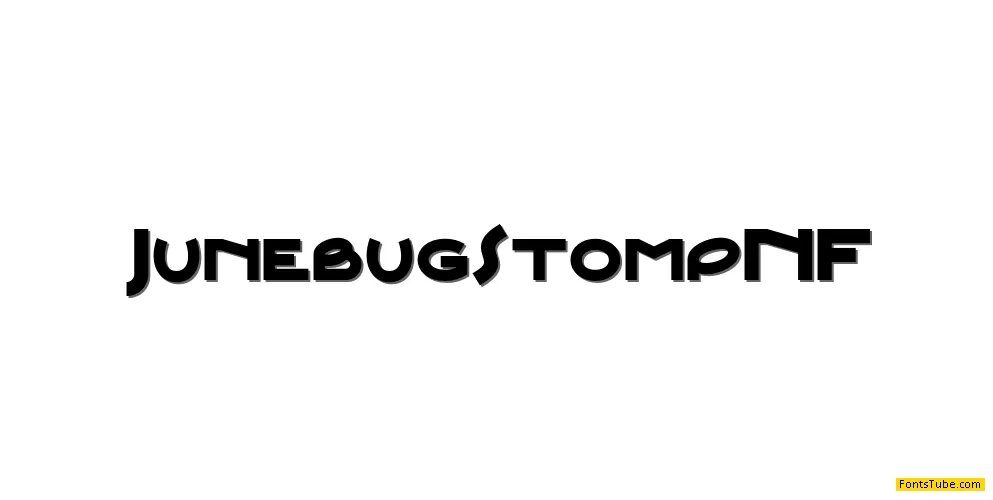 Junebug Stomp NF Font