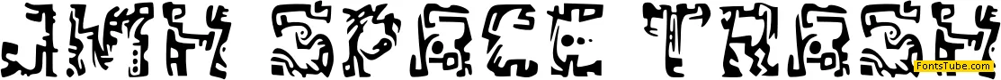 JMH Space Trash Font