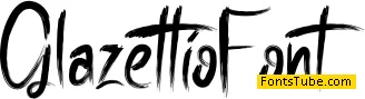 Glazettio Font