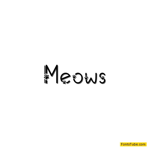 Meows Font