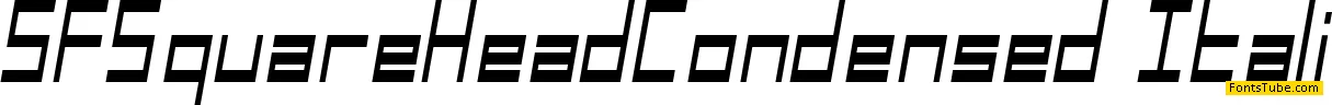 SF Square Head Font Family