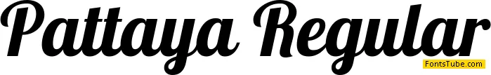 Pattaya Font