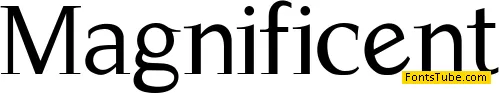 Magnificent Font