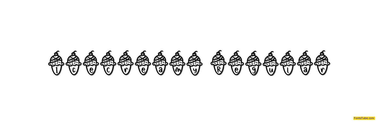 Ice Creamy Font