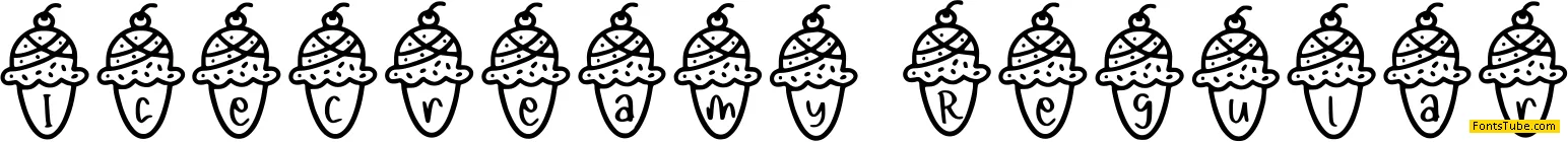 Ice Creamy Font