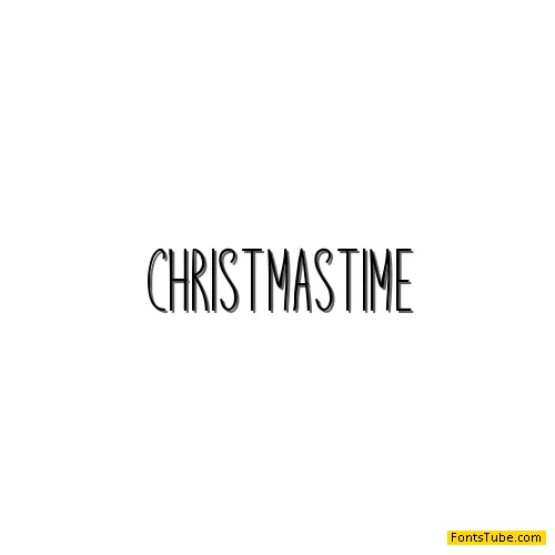 Christmastime Font