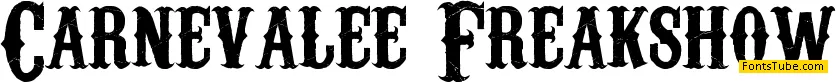 Carnivalee Freakshow Font