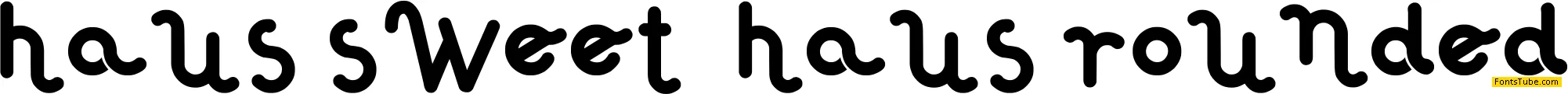 Haus Sweet Haus Font Family