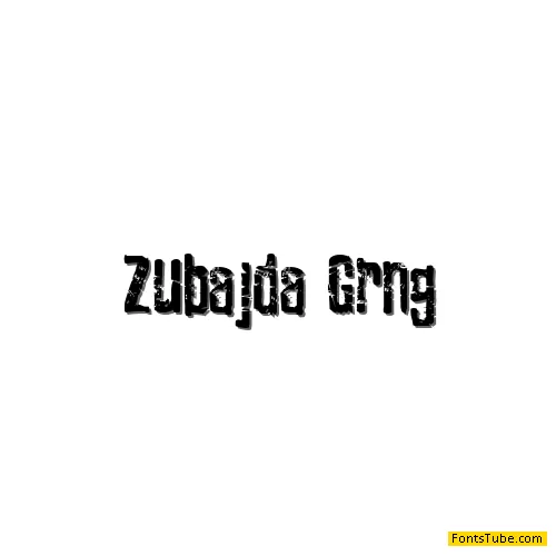 Zubajda Font Family