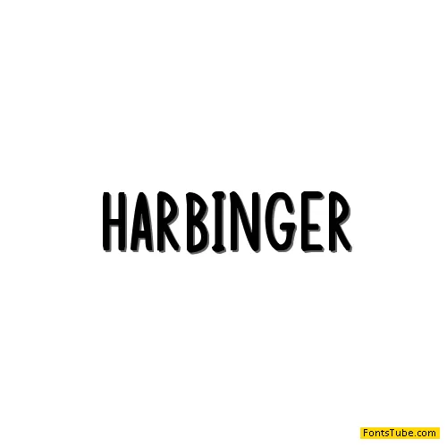 Harbinger Font