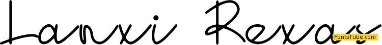 Lanxi Rexas Font