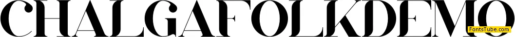 Chalga Folk Demo Font