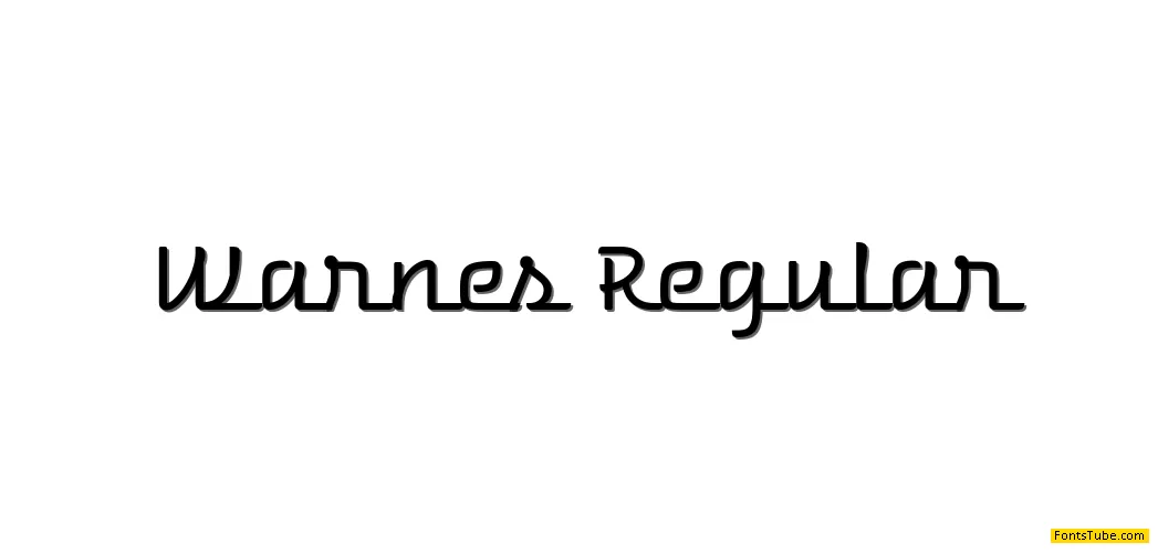 Warnes Font