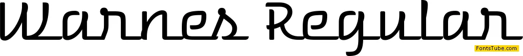 Warnes Font