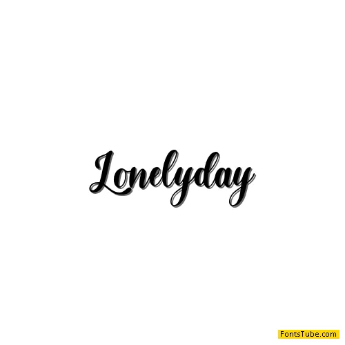 Lonelyday Font