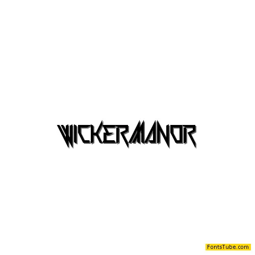 Wickermanor Font