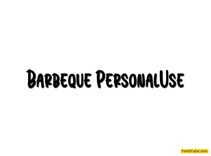 Barbeque Font