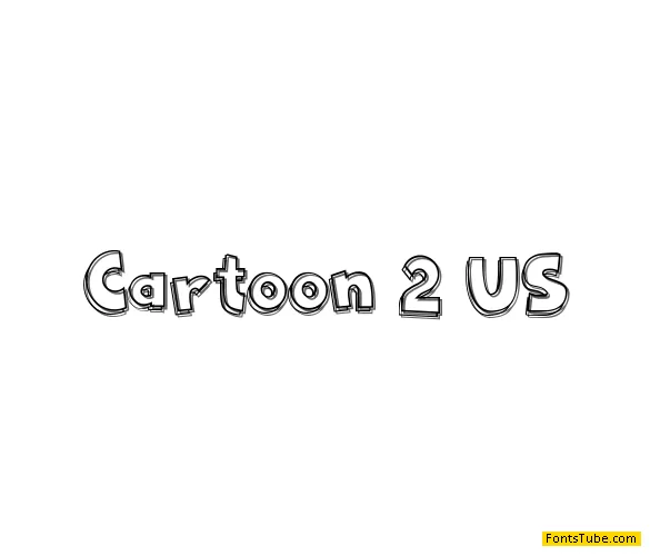 Cartoon 2 US Font