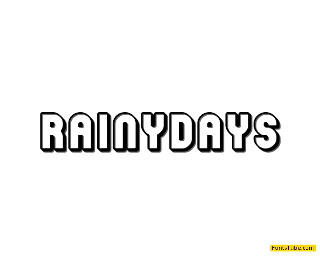 Rainy Days Font
