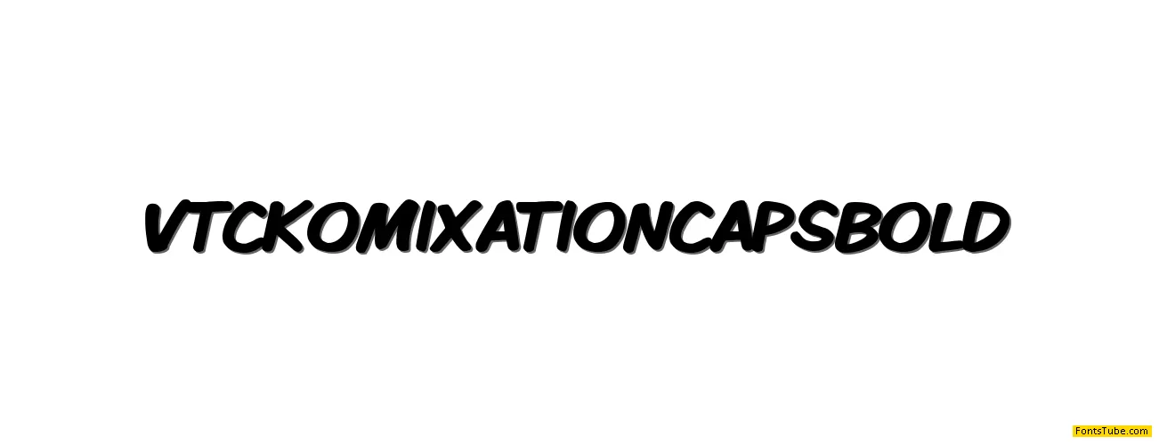 VTC Komixation Font Family