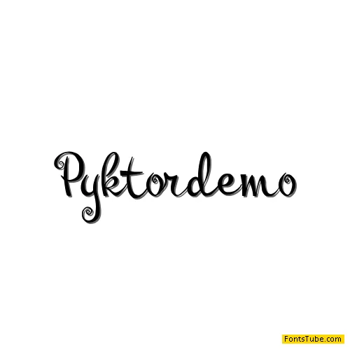 Pyktor Font