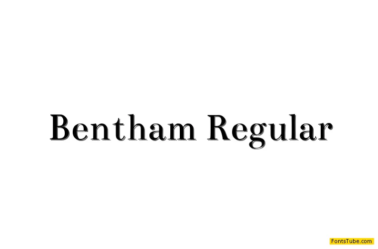 Bentham Font