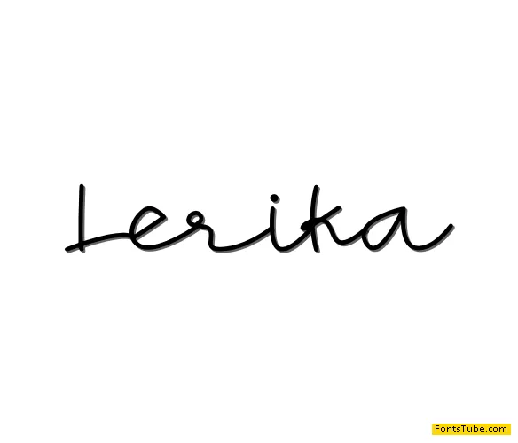 Lerika Font