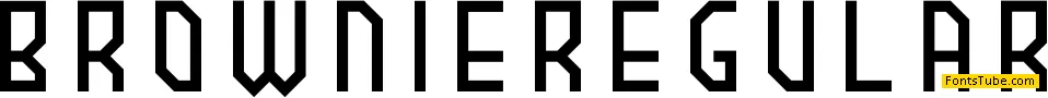 BROWNIE Font Family