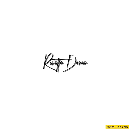 Risotto Demo Font
