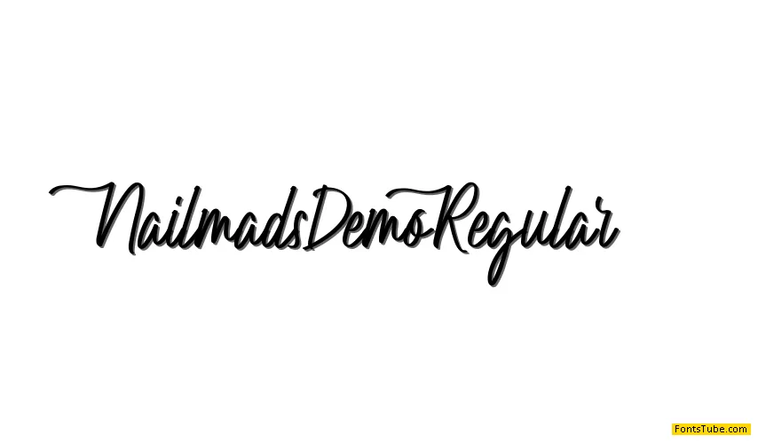 Nailmads Demo Font