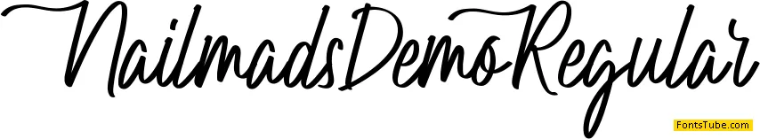 Nailmads Demo Font