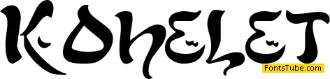 Kohelet Font