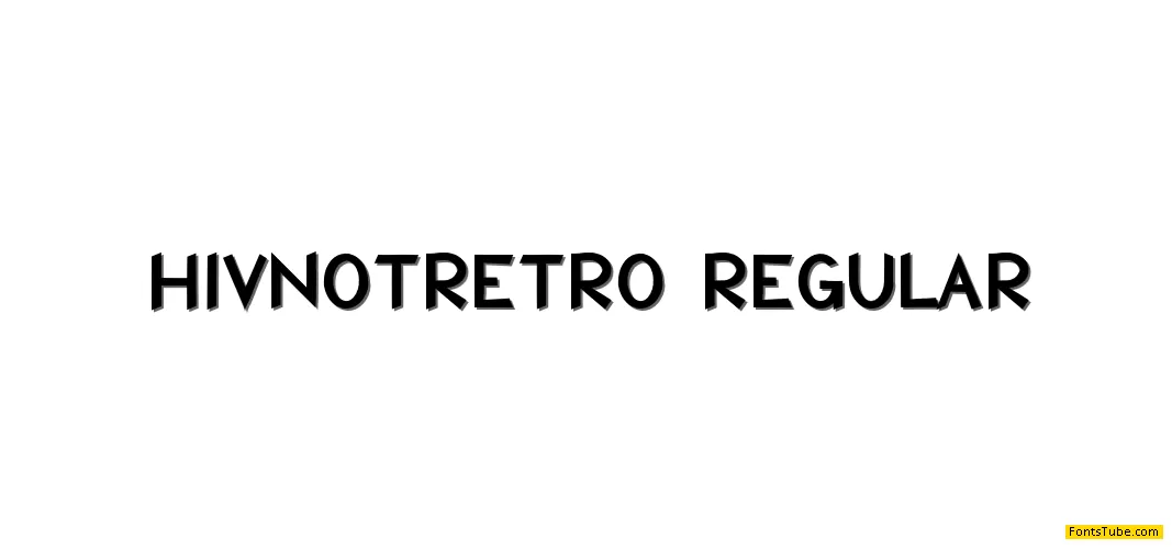 HIVNotRetro Font