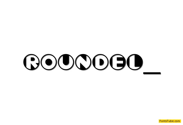 Roundel Font