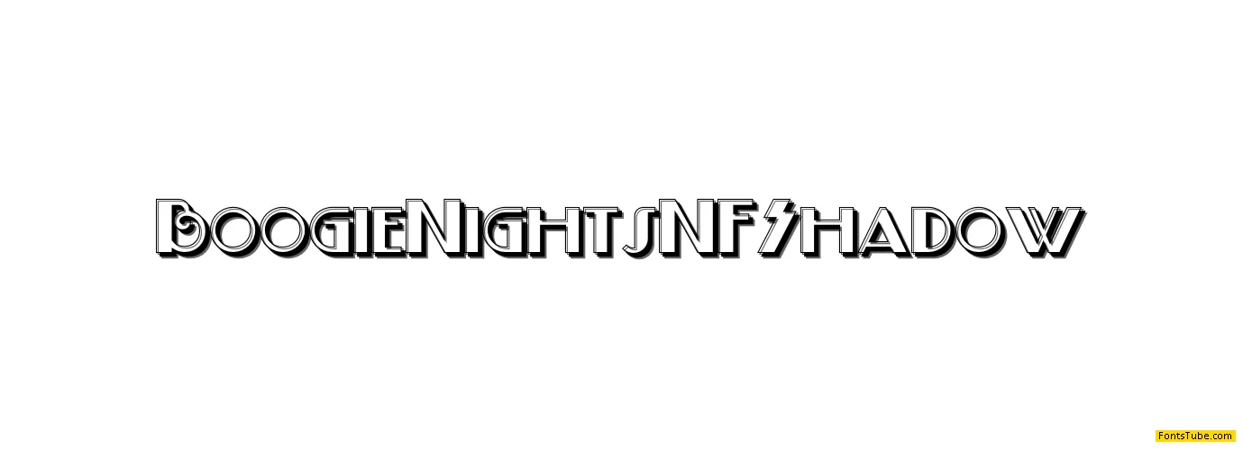 Boogie Nights NF Font Family