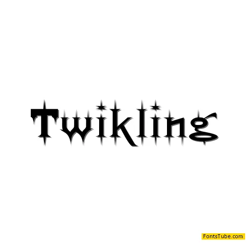 Twikling Font