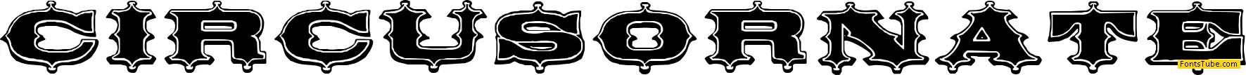 Circus Ornate Font