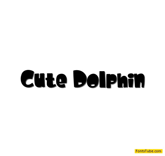 Cute Dolphin