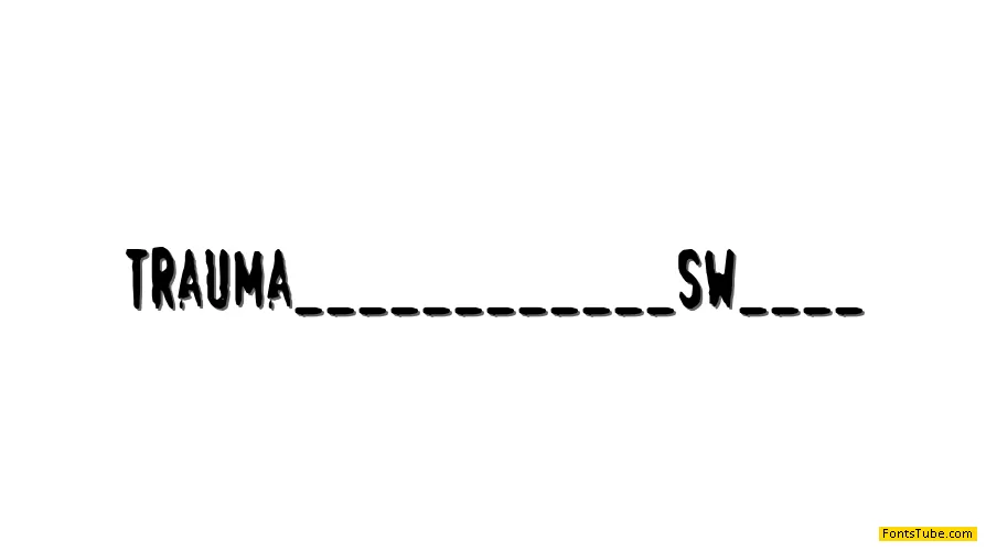 Swede-Trauma Font